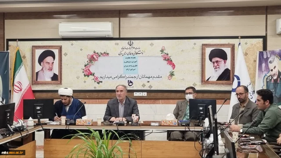 جلسه معارفه معاونت آموزش، پژوهش و فناوری دانشگاه ملی مهارت واحد پسران امیرکبیر اراک  2